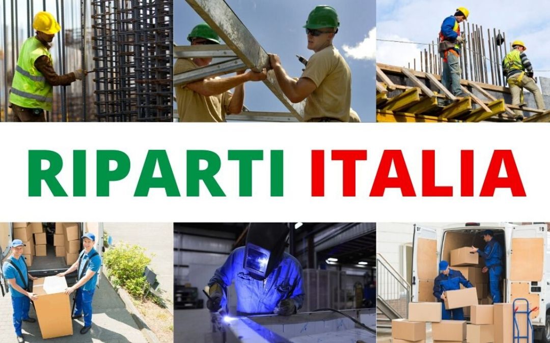 Riparti Italia: il progetto per aiutare artigiani e aziende