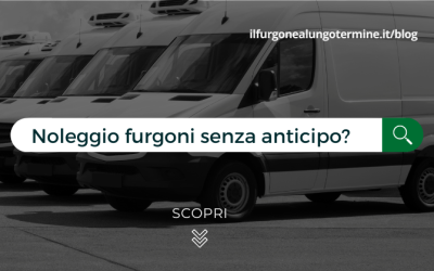 Noleggio lungo termine veicoli commerciali senza anticipo: è possibile?