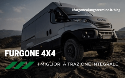 Furgone 4×4: i migliori a trazione integrale