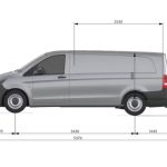 Dimensioni Mercedes Vito extralong