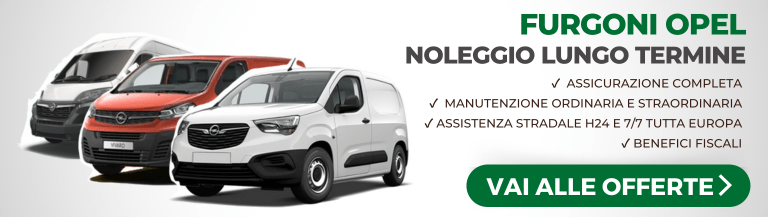 Banner Opel noleggio