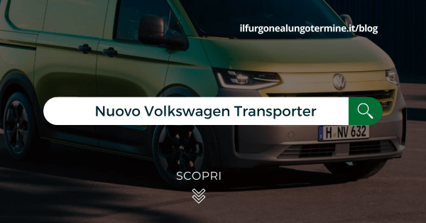 Nuovo Volkwsagen Transporter e Caravelle: interni, dimensioni, prezzi